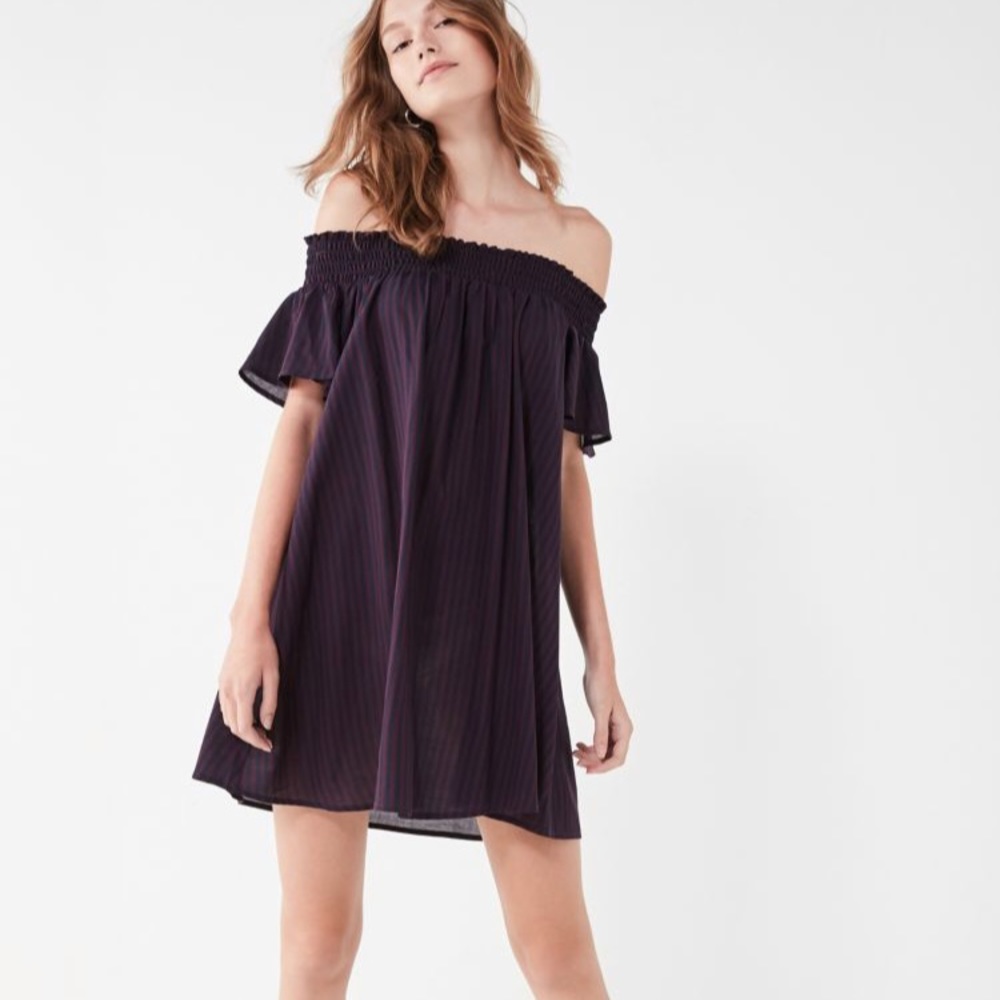 NWT Cooperative OTS Flutter Sleeve Dress